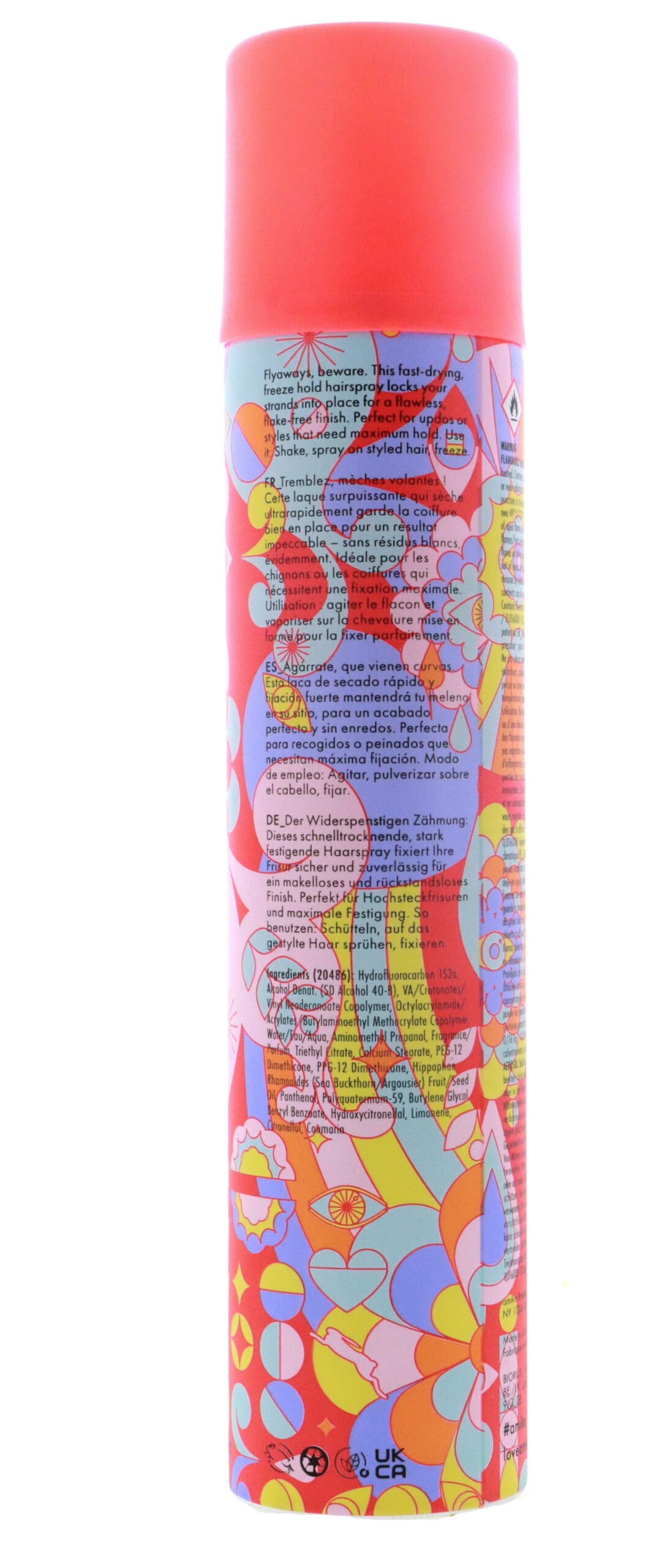 Amika Headstrong Intense Hold Hairspray, 8.2 oz - Image 4