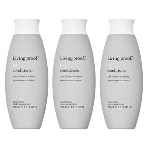 Living Proof Full Conditioner 236 ml / 8 Oz (Pack of 3)