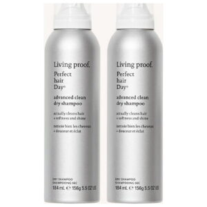 Living Proof Perfect Hair Day Advance Clean Dry Shampoo 5.5 Oz (Pack of 2)