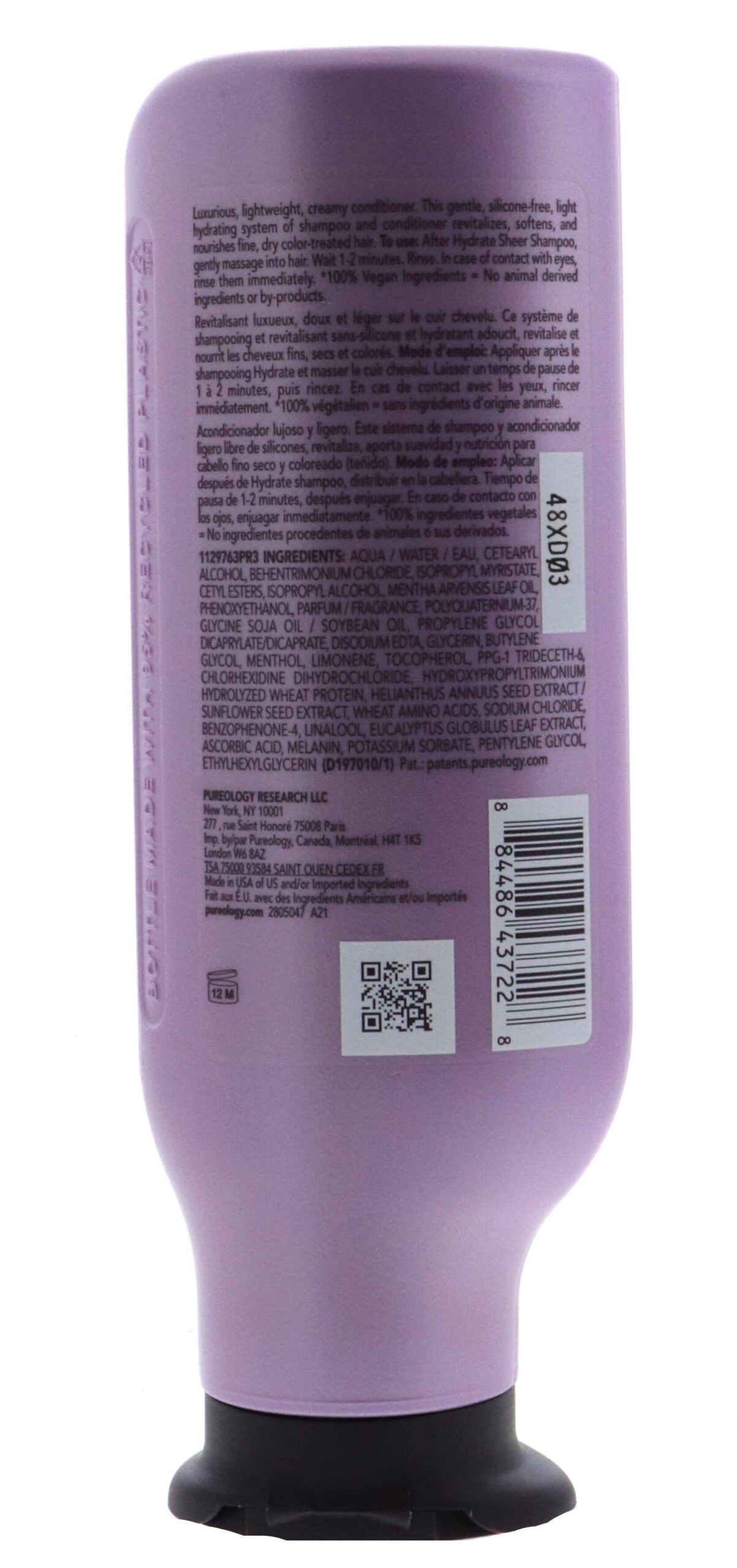 Pureology Hydrate Sheer Conditioner, 9 oz 2 Pack - Image 4