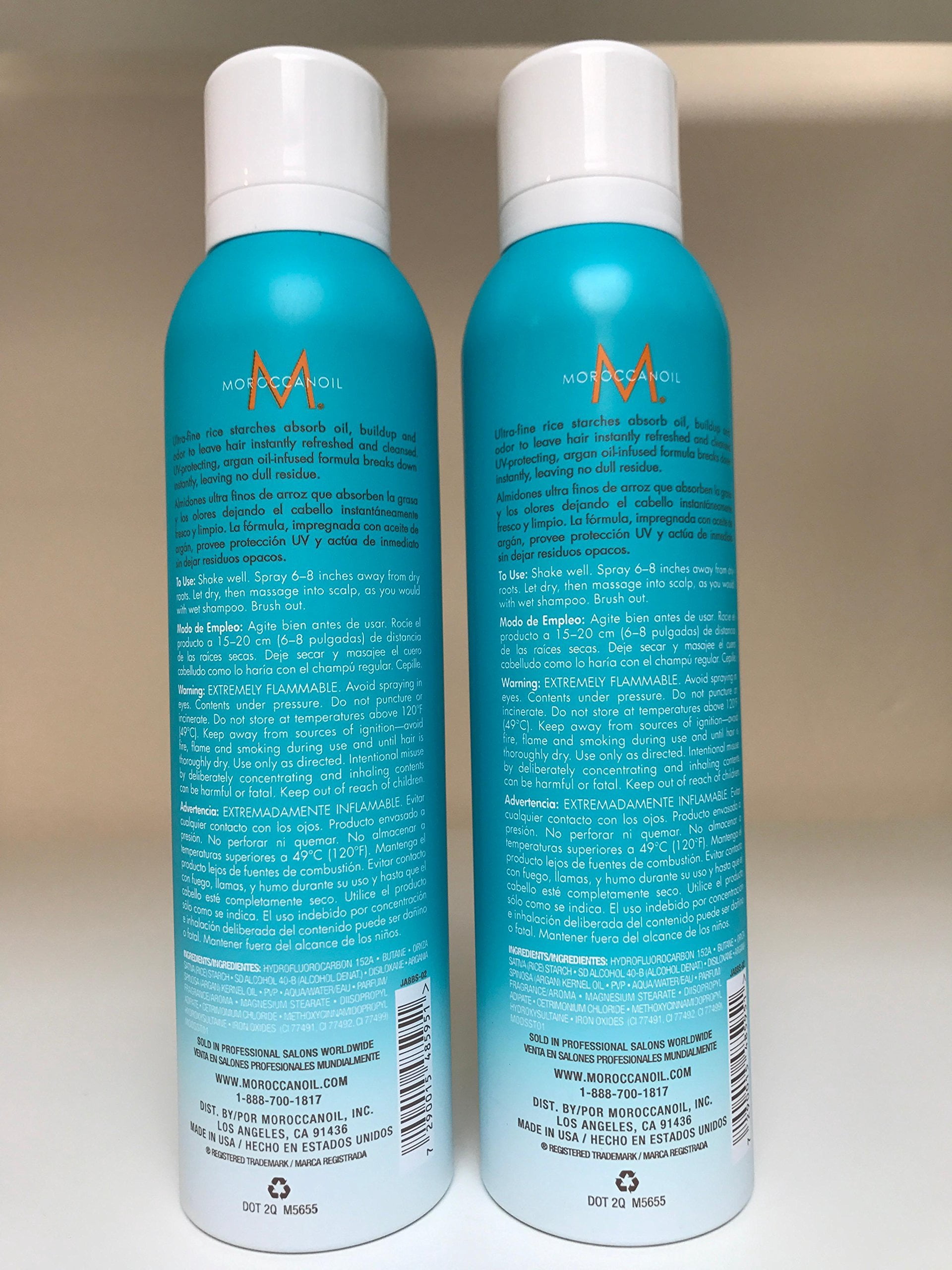 Moroccan Oil Dry Shampoo Dark Tones 5.4 oz - Set of 2 - Image 2