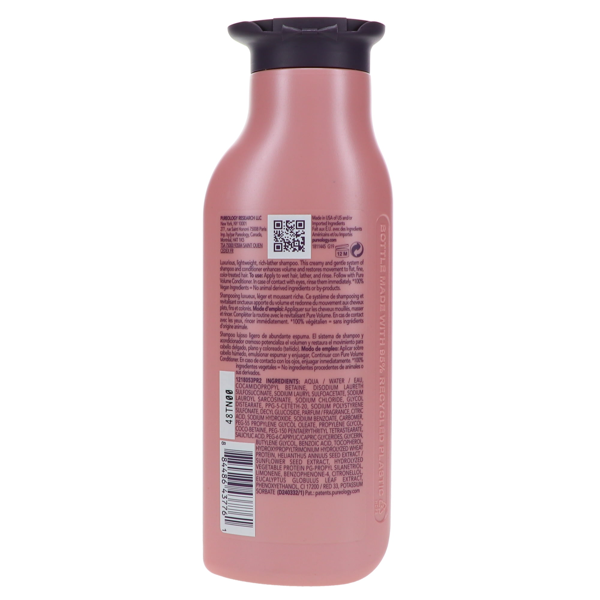 Pureology Pure Volume Shampoo 9 oz - Image 5