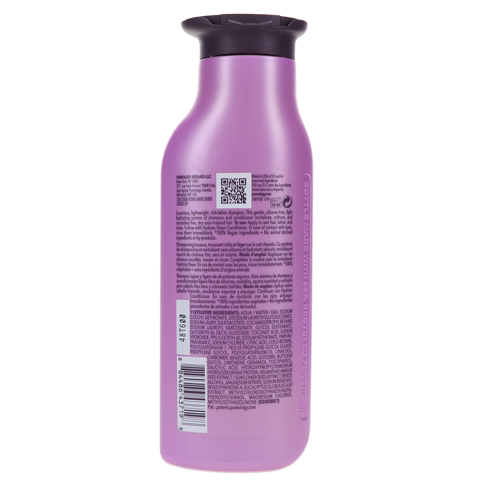 Pureology Hydrate Sheer Shampoo 9 oz - Image 5