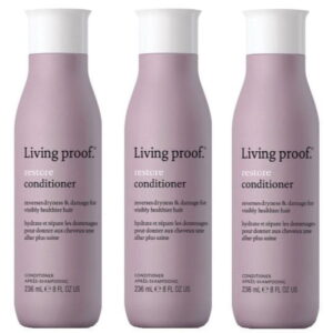 Living Proof Restore Conditioner, 8 oz (Pack of 3)