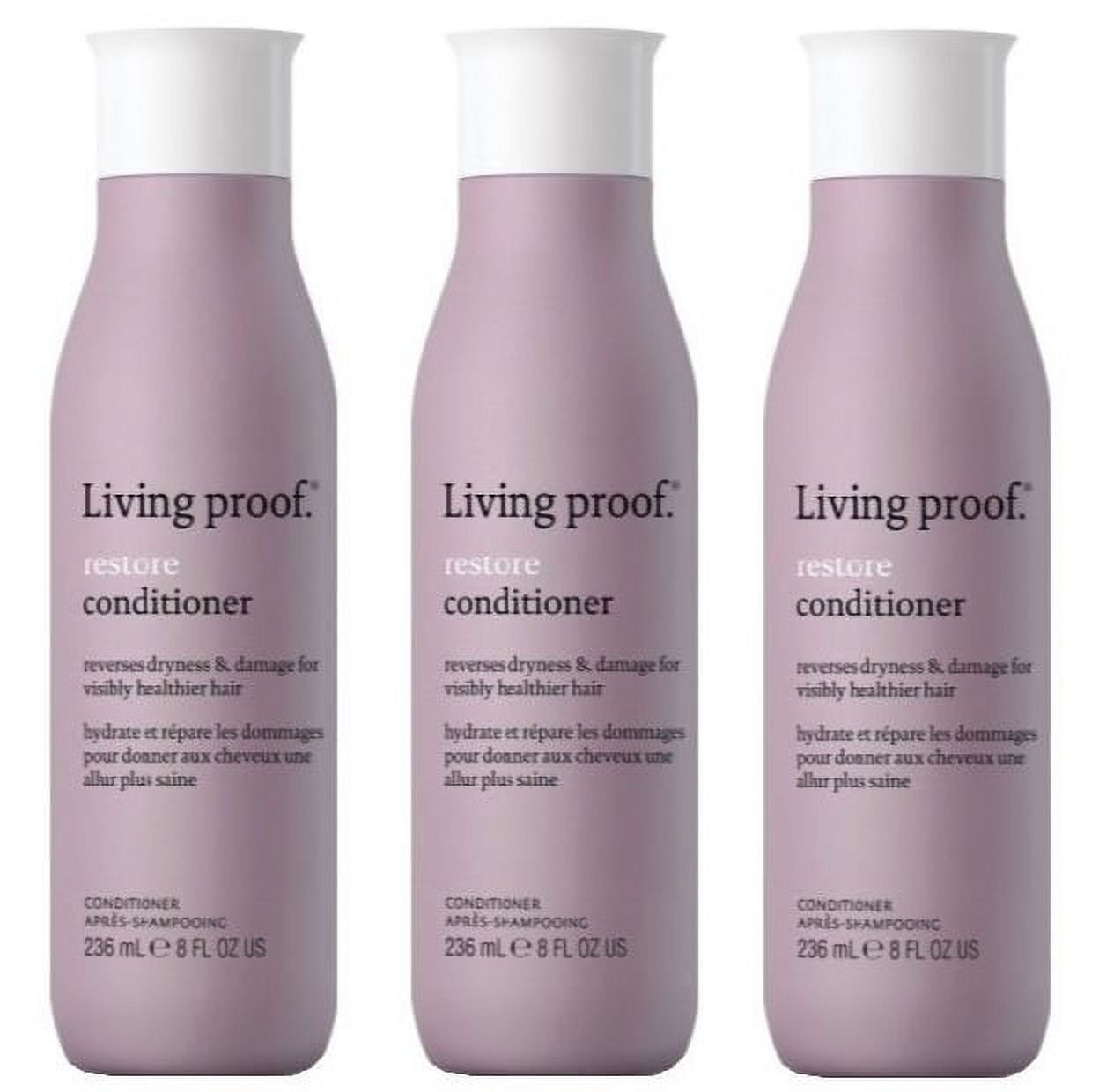 Living Proof Restore Conditioner, 8 oz (Pack of 3) - Image 3