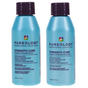 Pureology Strength Cure Shampoo 1.7 oz & Conditioner 1.7 oz Combo Pack