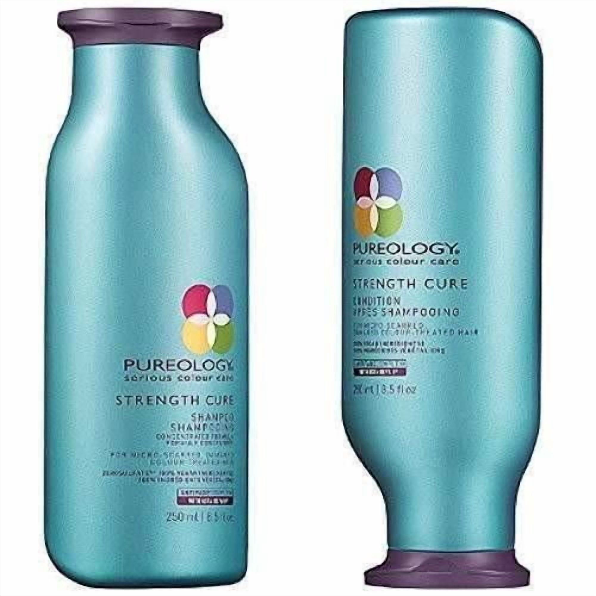 ($61 Value) Pureology Strength Cure Shampoo and Conditioner 8oz - Image 2