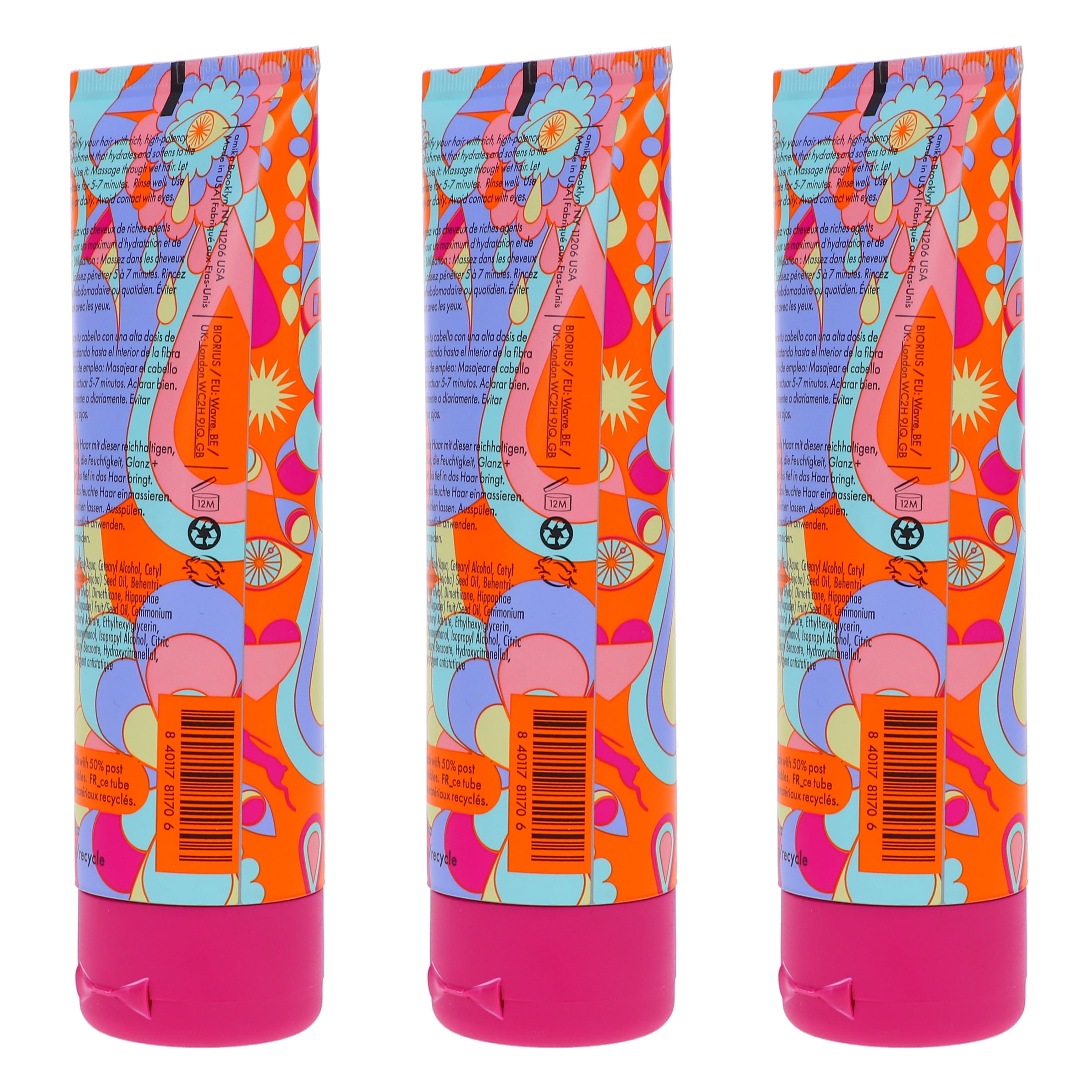 Amika Soulfood Nourishing Mask 3.3 oz 3 Pack - Image 5