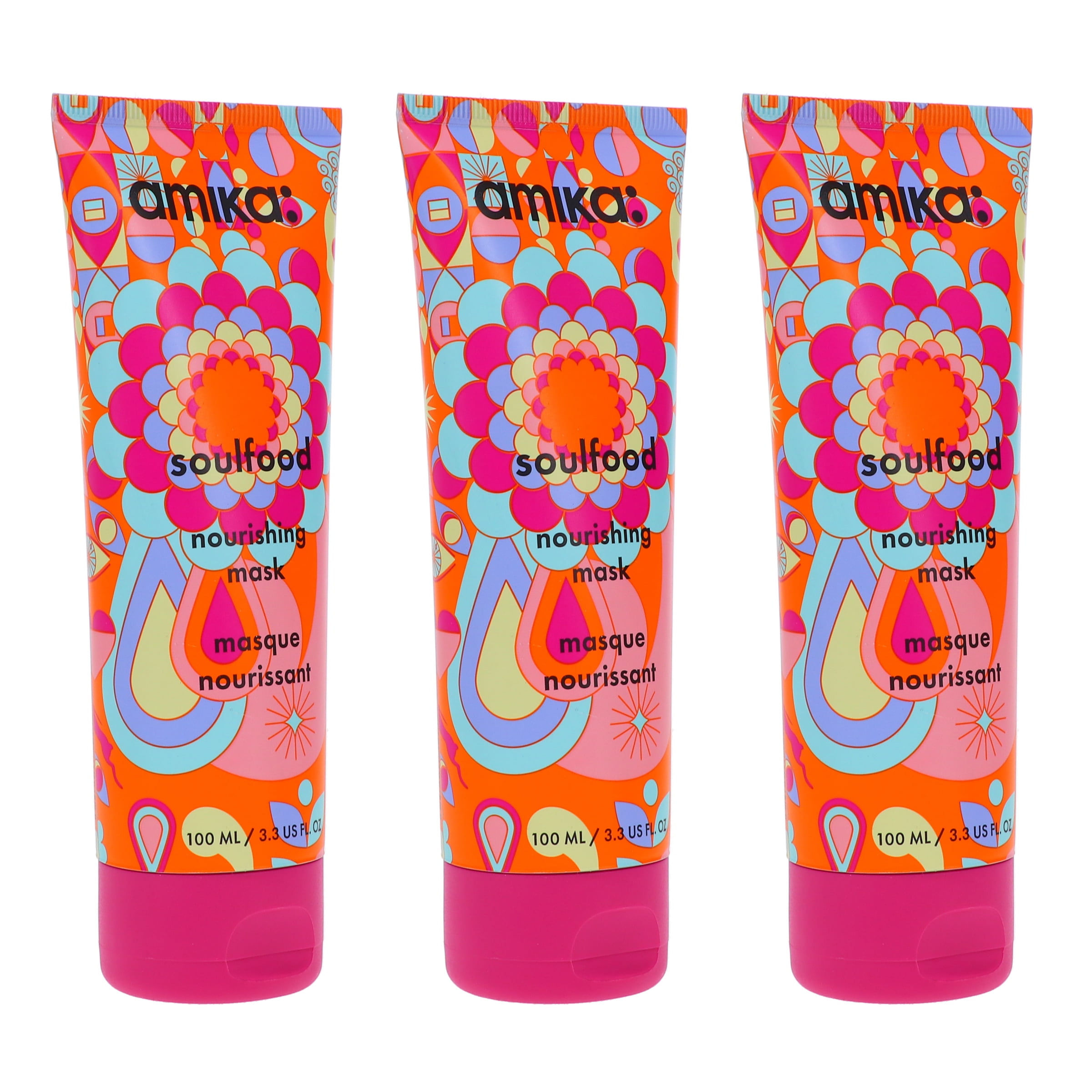 Amika Soulfood Nourishing Mask 3.3 oz 3 Pack - Image 6