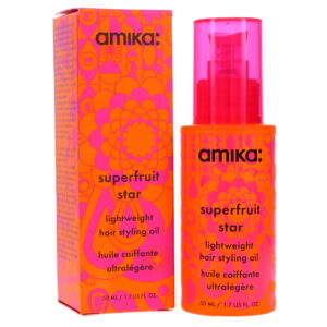Amika Superfruit Star Lightweight Hair Styling Oil 1.7 oz