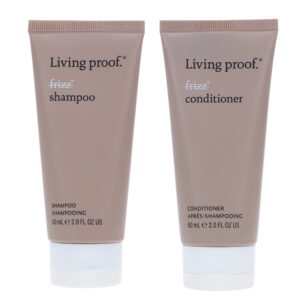 Living Proof No Frizz Shampoo 2 oz & Conditioner 2 oz Combo Pack