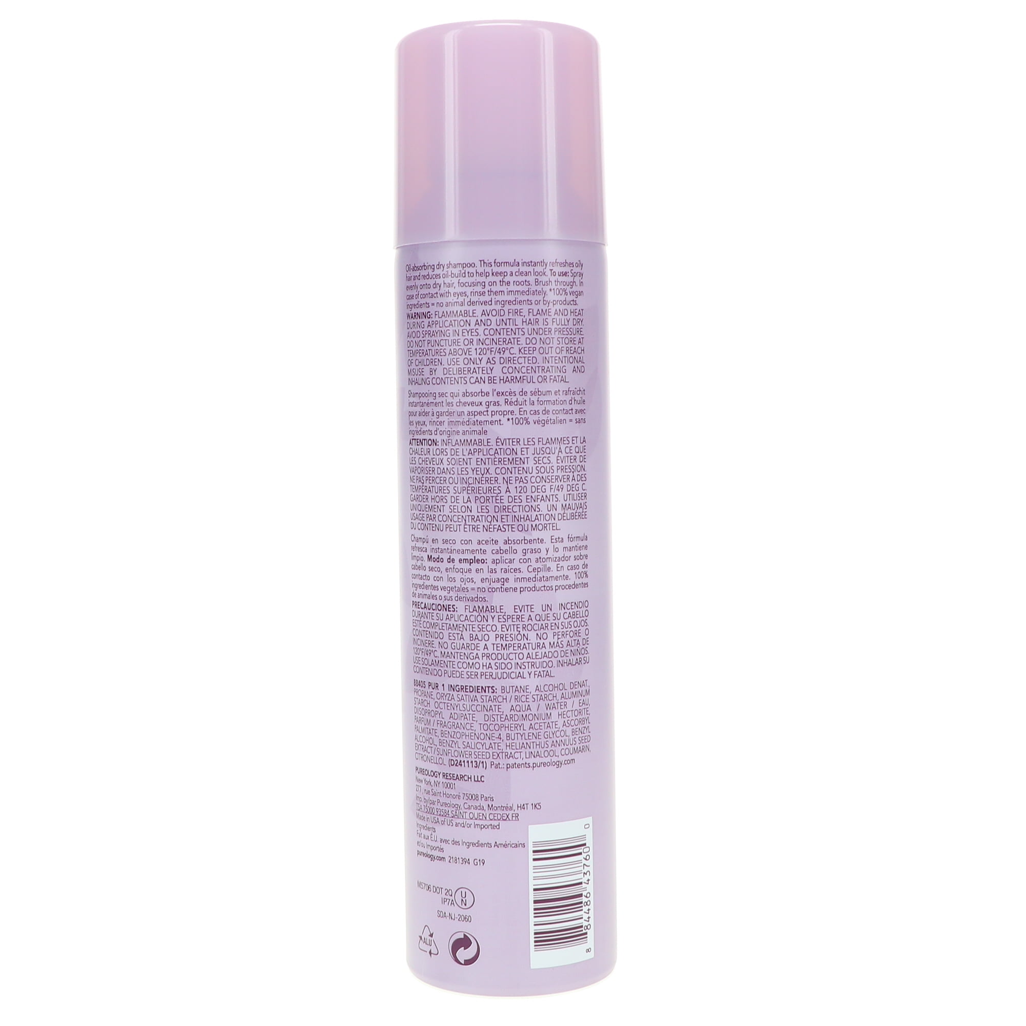 Pureology Style + Protect Refresh & Go Dry Shampoo 5.3 oz - Image 5
