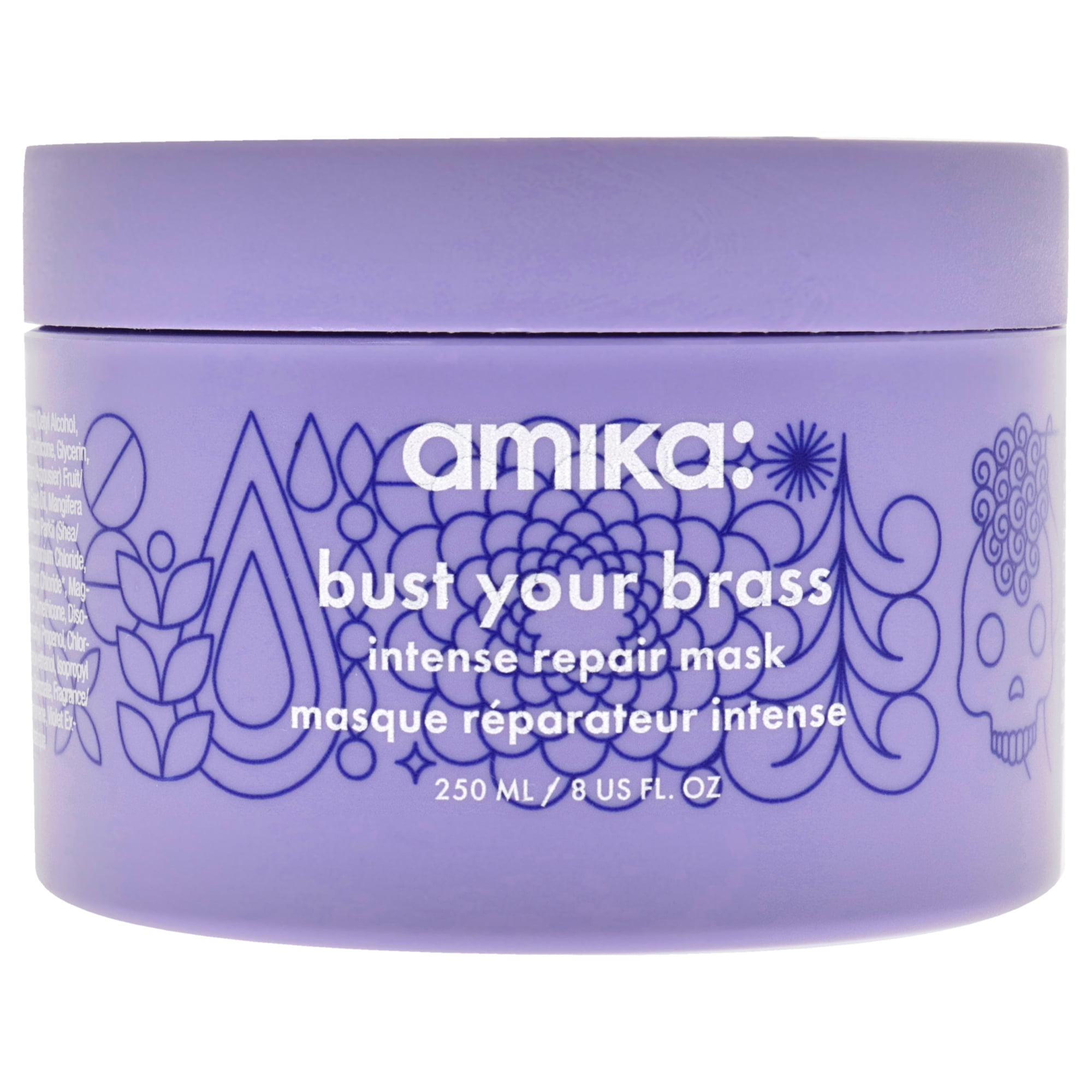 Amika Bust Your Brass Intense Repair Mask 8 oz Masque