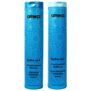 Amika HYDRO RUSH Intense Moisture Shampoo & Conditioner Duo 9.2 oz / 275 ml