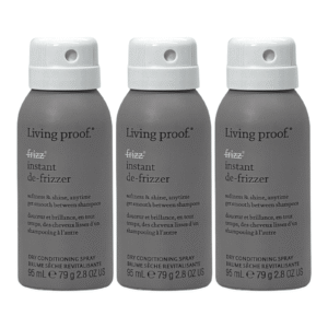 Living Proof No Frizz Instant De-Frizzer 2.8 Oz (Pack of 3)