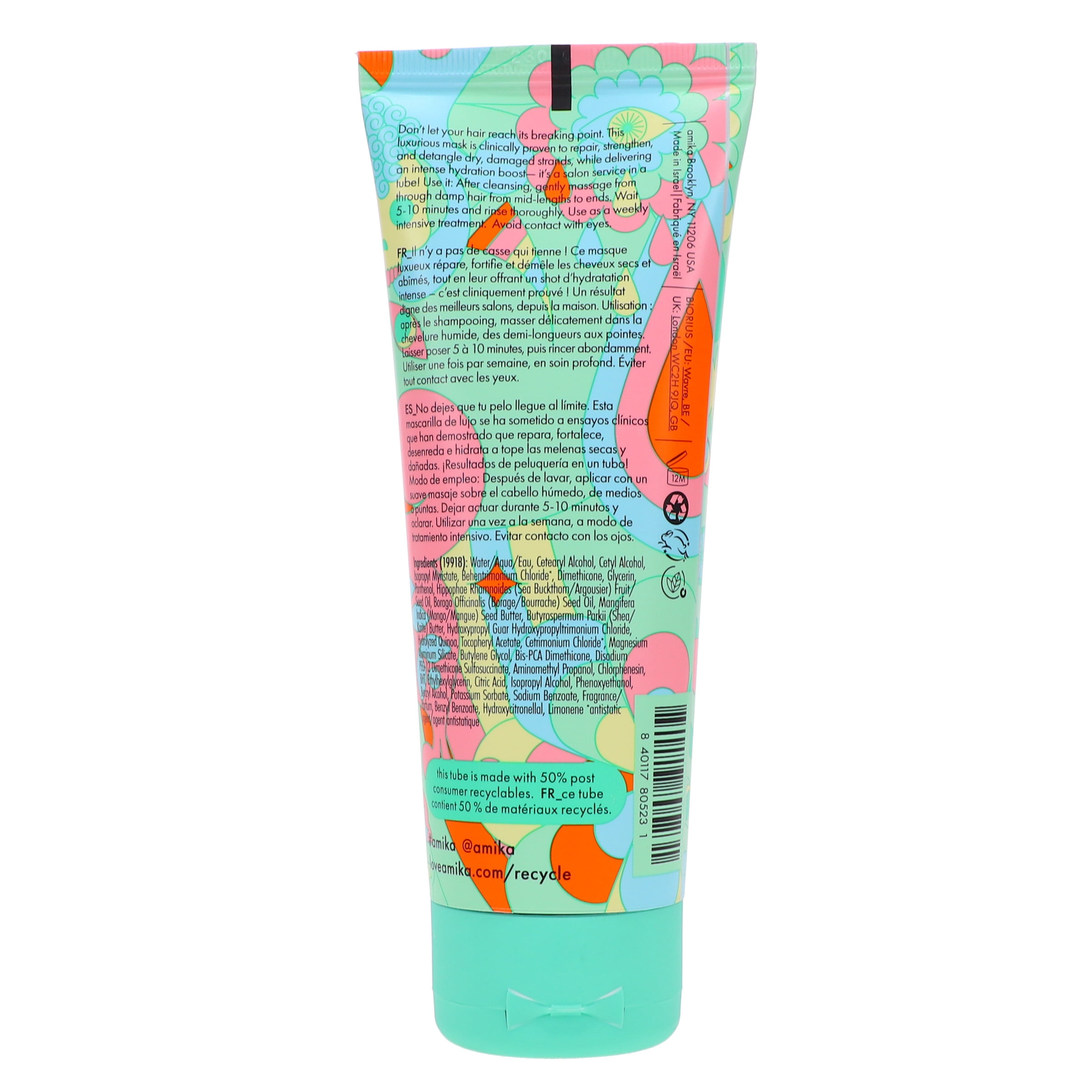 Amika The Kure Intense Repair Mask 3.3 oz 2 Pack - Image 8