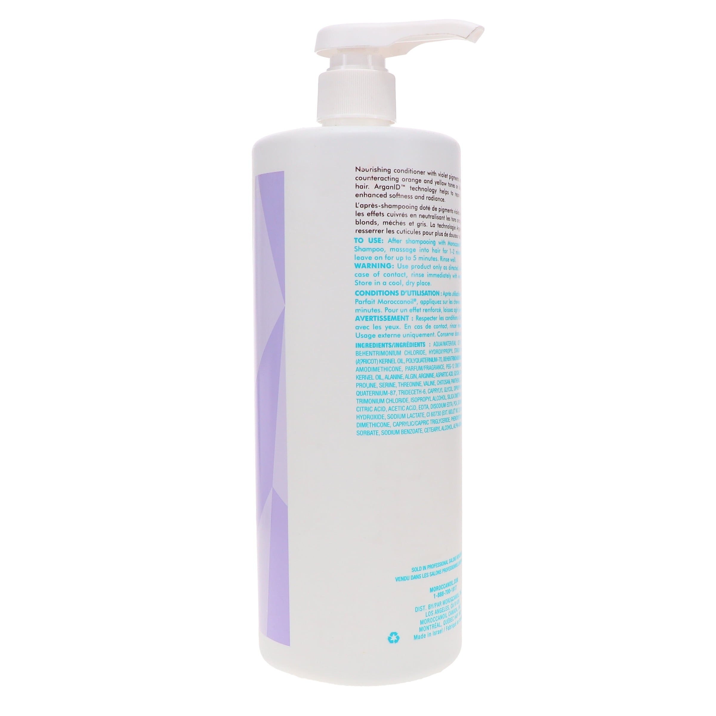 Moroccanoil Blonde Perfecting Purple Conditioner 33.8 oz - Image 4