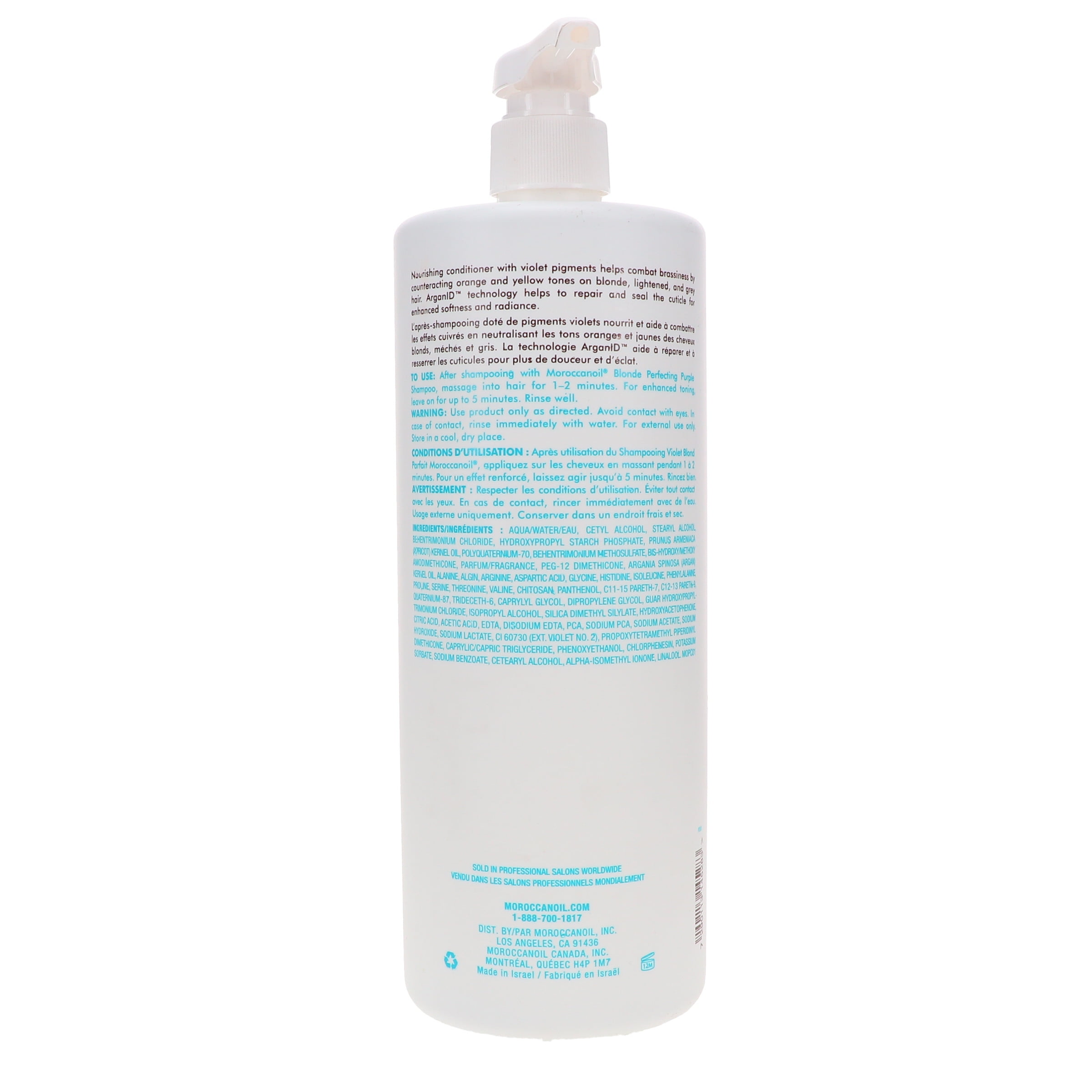 Moroccanoil Blonde Perfecting Purple Conditioner 33.8 oz - Image 5