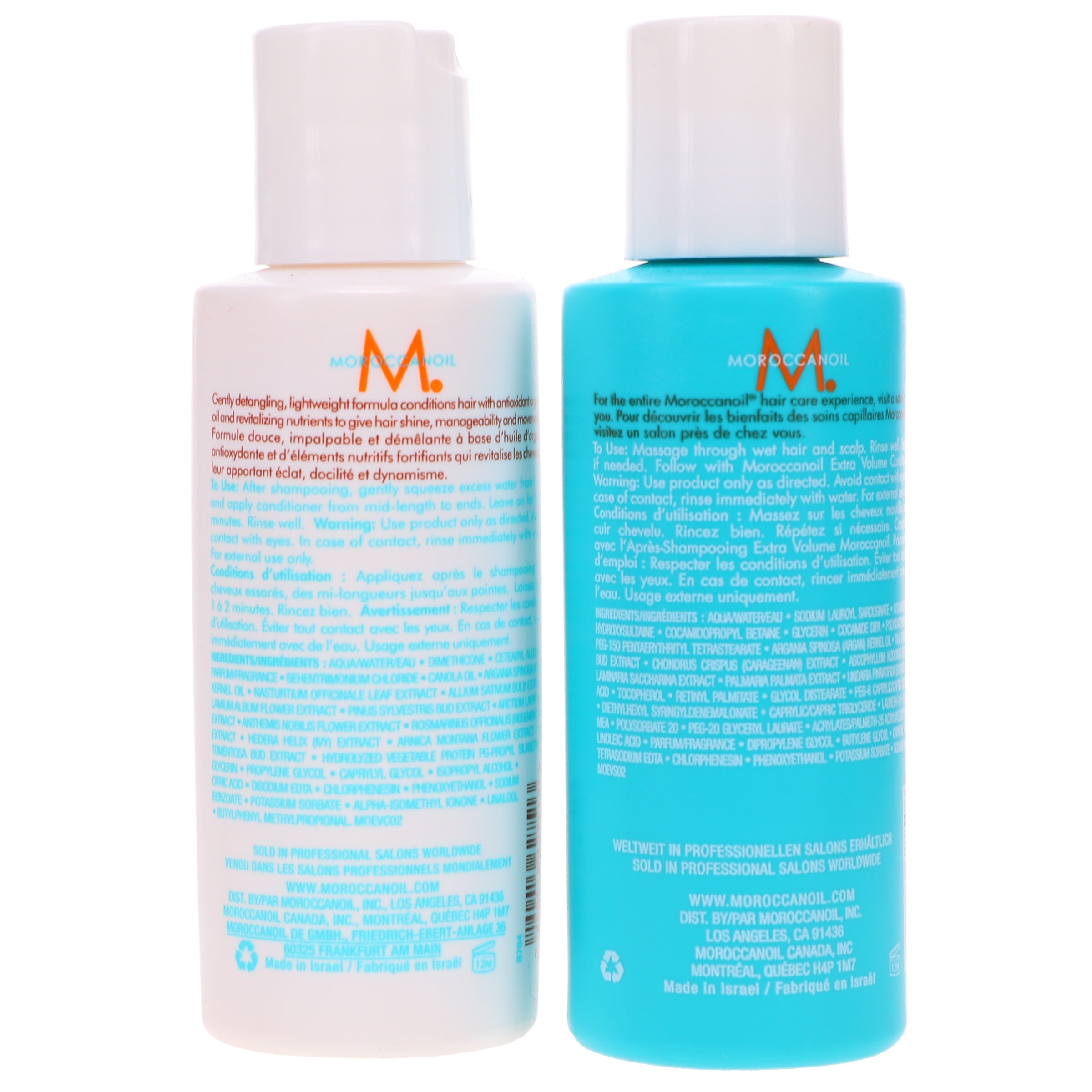 Moroccanoil Extra Volume Shampoo 2.4 oz & Extra Volume Conditioner 2.4 oz Combo Pack - Image 4