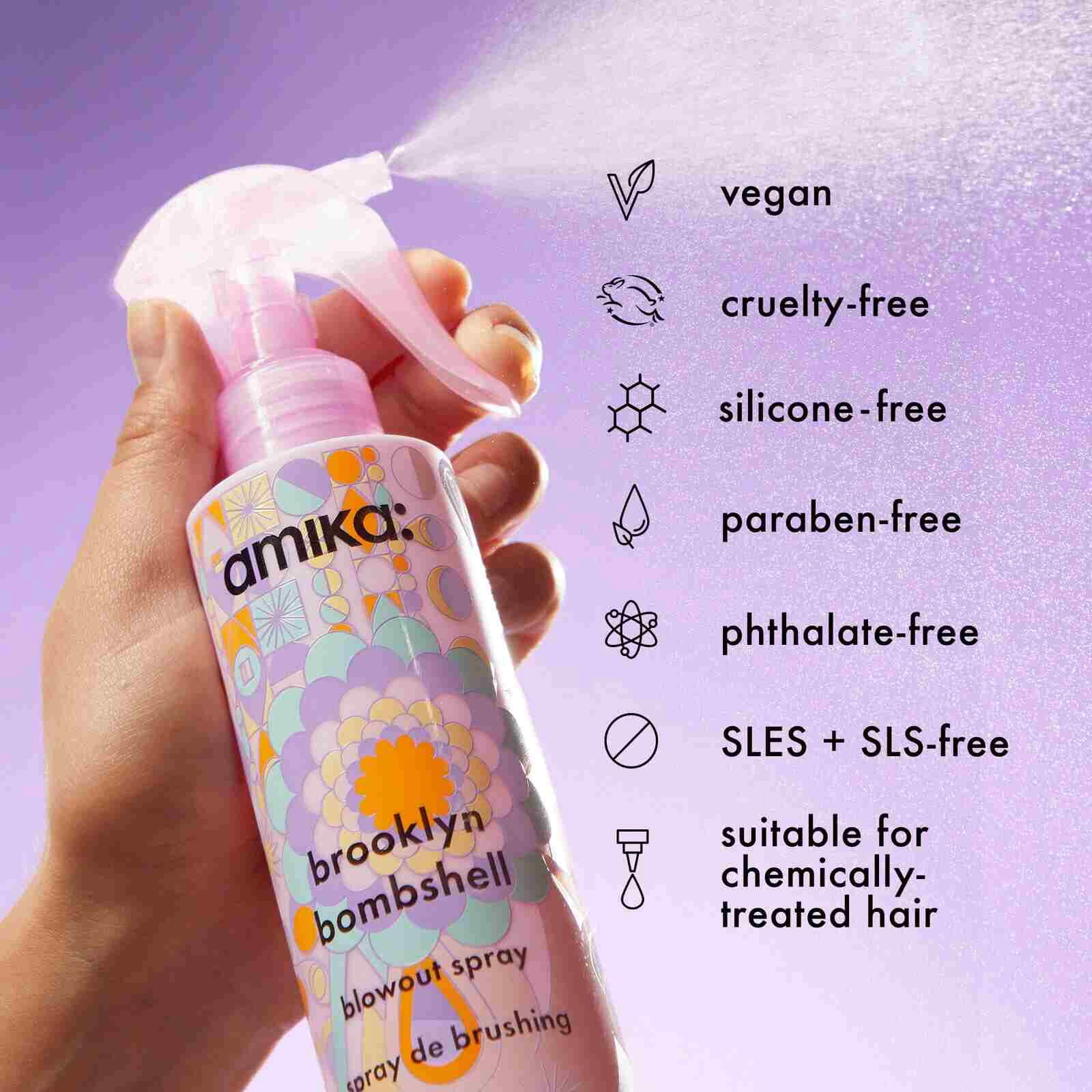 Amika Brooklyn Bombshell Blowout Spray 6.7oz/200ml - Image 5