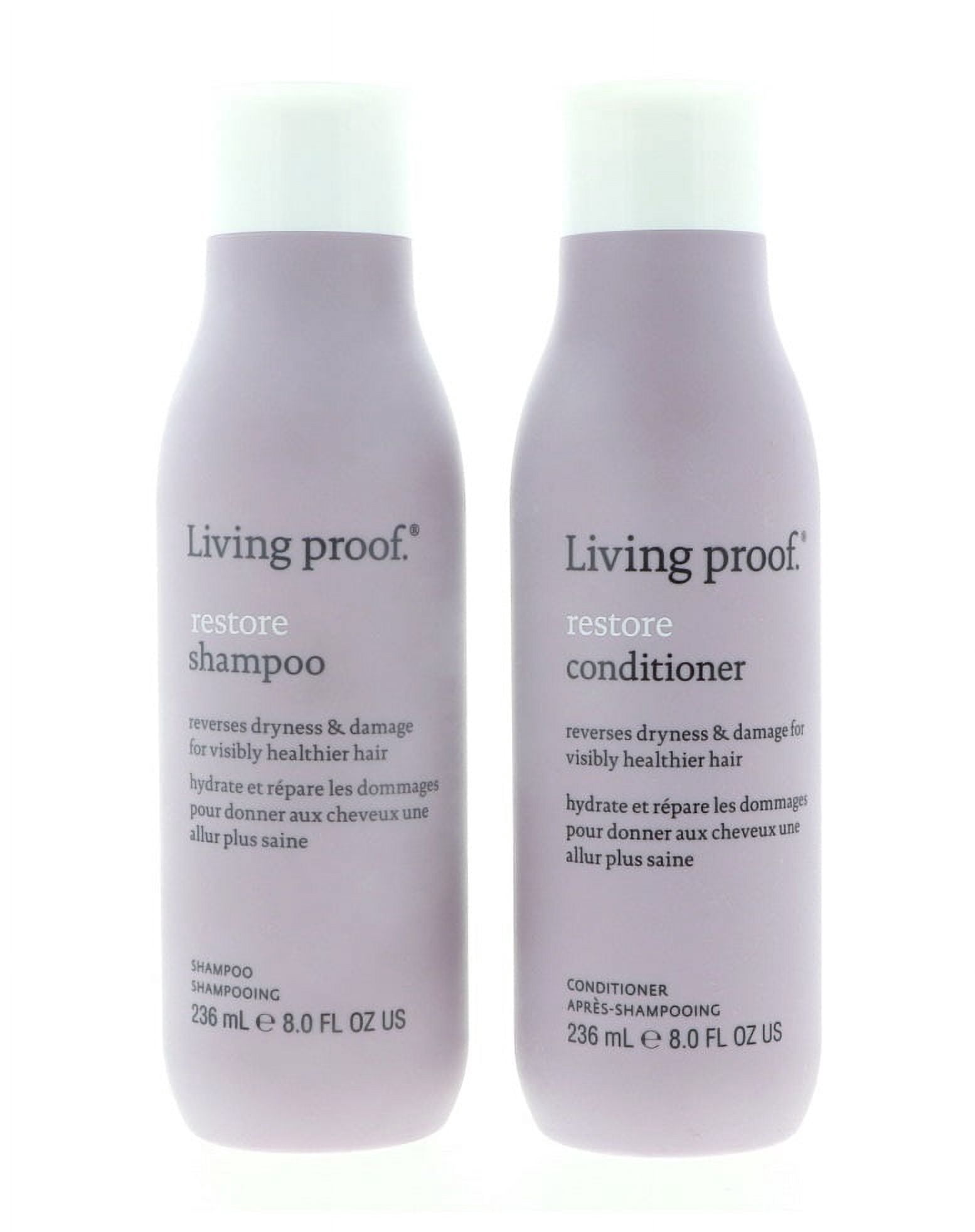 Living Proof Restore Conditioner & Shampoo, 8 Oz Each - Image 2