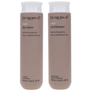 Living Proof No Frizz Shampoo 8 oz & No Frizz Conditioner 8 oz Combo Pack