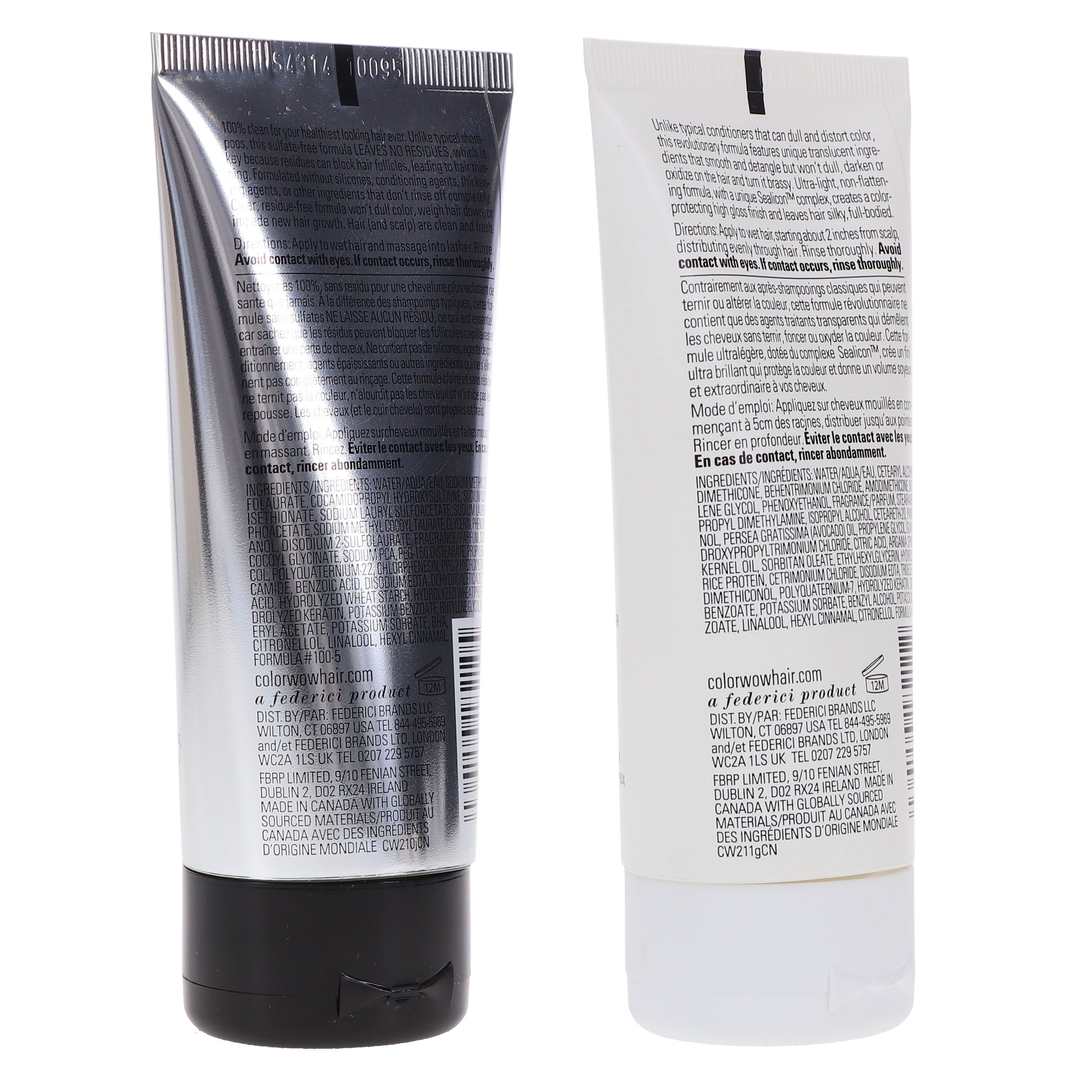 COLOR WOW Color Security Shampoo 2.5 oz & Conditioner Fine to Normal Hair 2.5 oz Combo Pack - Image 3